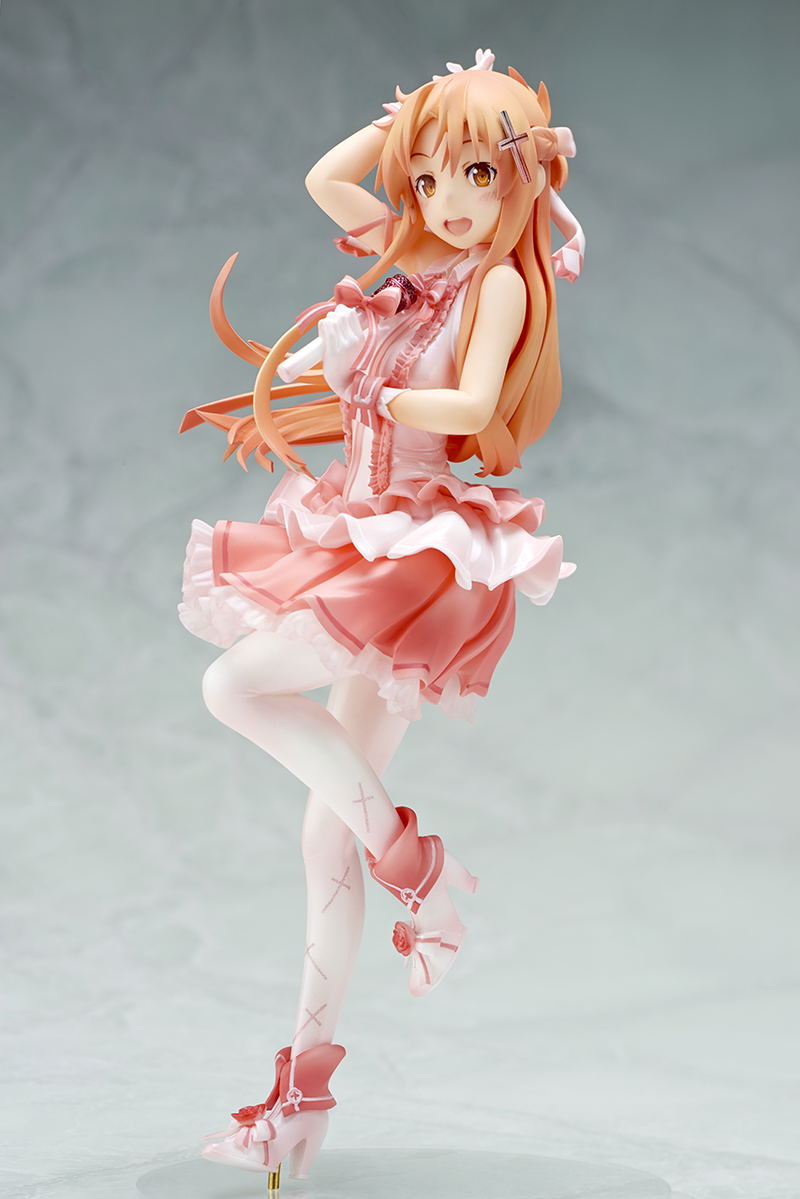 Sword Art Online 1/8 Scale Painted PVC Figure: The Flash Asuna Aincrad Idol Ver. image 1