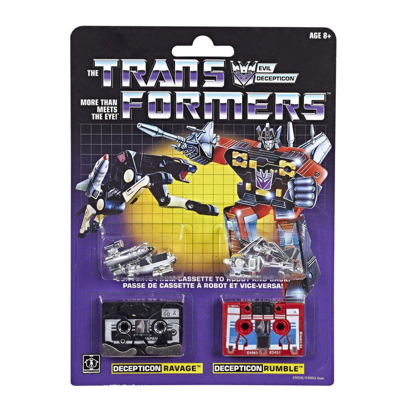 Transformers Vintage G1 Ravage & Rumble image 3