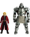 Fullmetal Alchemist Brotherhood 1/6 Scale Action Figure: Edward Elric + Alphonse Elric Twin-pack thumbnail 1