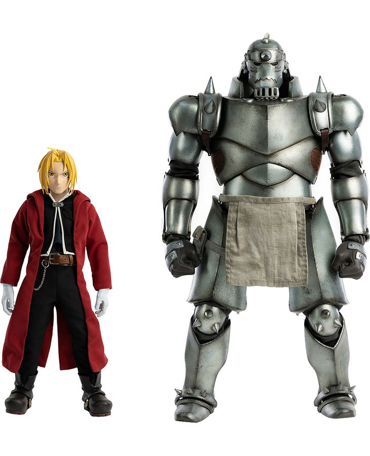 Fullmetal Alchemist Brotherhood 1/6 Scale Action Figure: Edward Elric + Alphonse Elric Twin-pack image 1