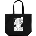 Cells At Work! White Blood Cell Large Tote Bag Black thumbnail 1