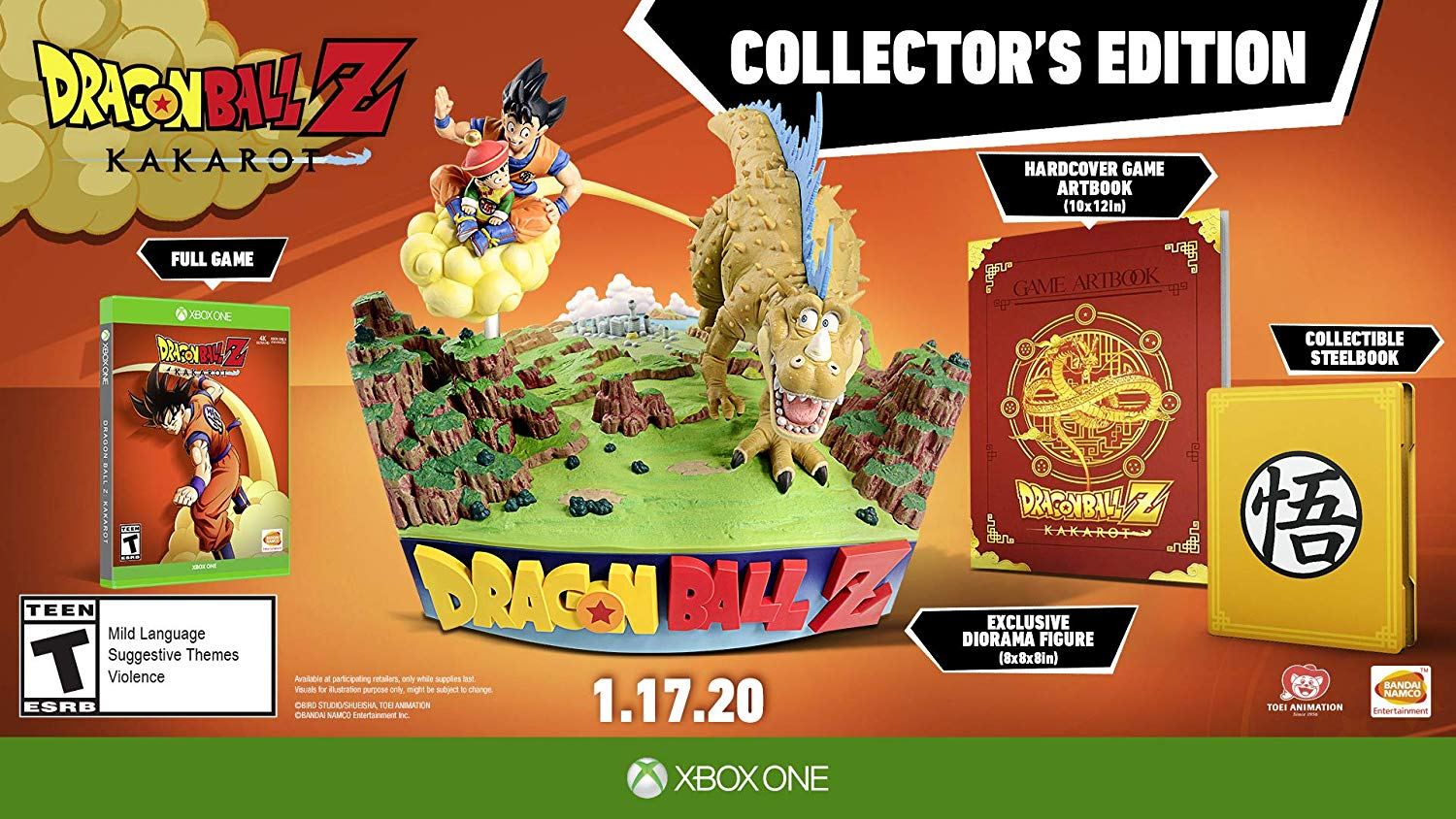 Xbox Dragon for Kakarot [Collector\'s One Ball Z: Edition]