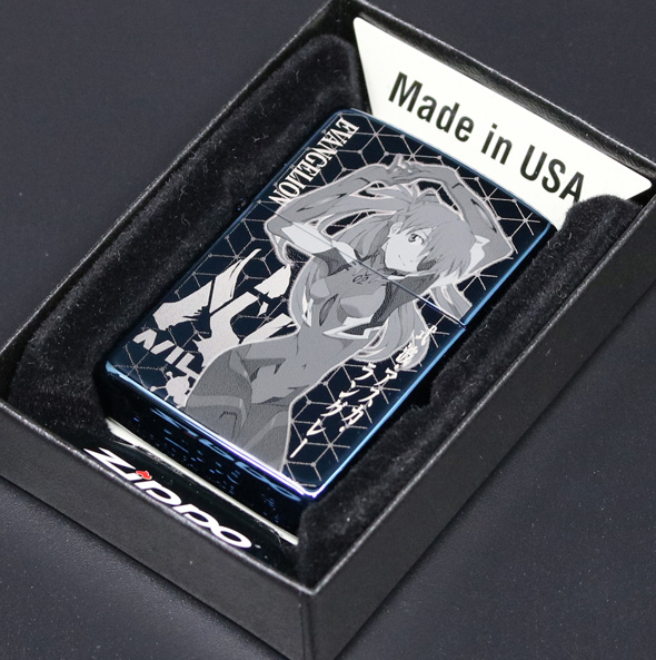 Evastore Original Evangelion 2020 Zippo Lighter Asuka (No fuel or gas included) image 3