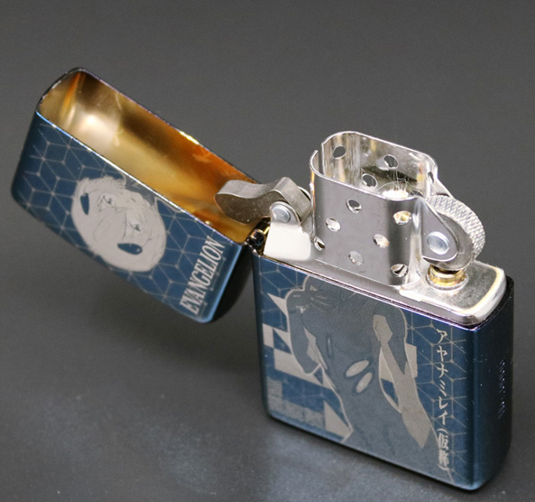 Evastore Original Evangelion 2020 Zippo Lighter Asuka (No fuel or gas included) image 4