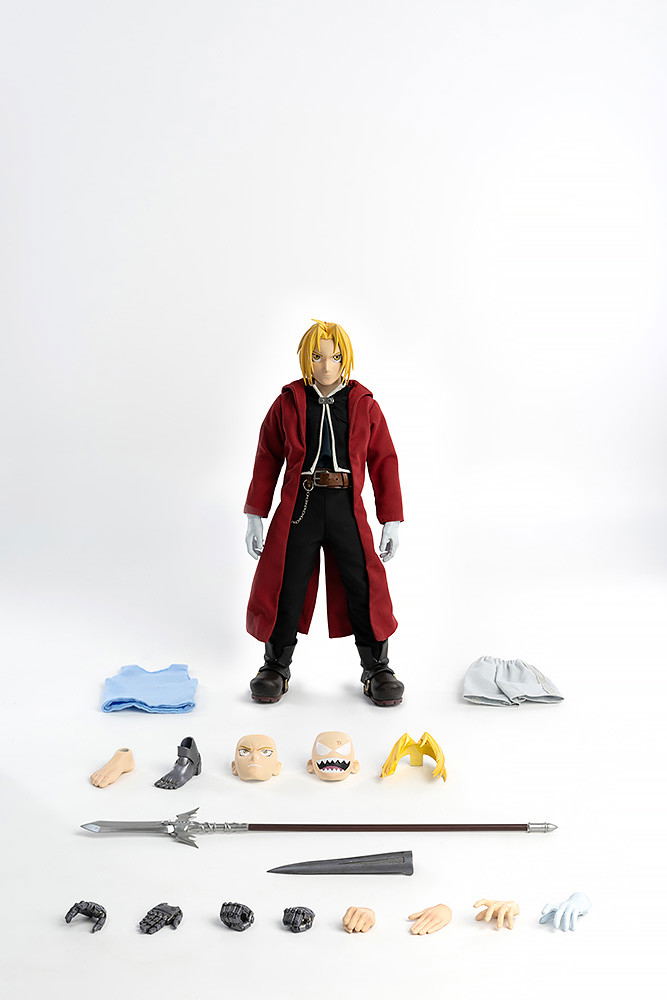 Fullmetal Alchemist Brotherhood 1/6 Scale Action Figure: Edward Elric + Alphonse Elric Twin-pack image 4