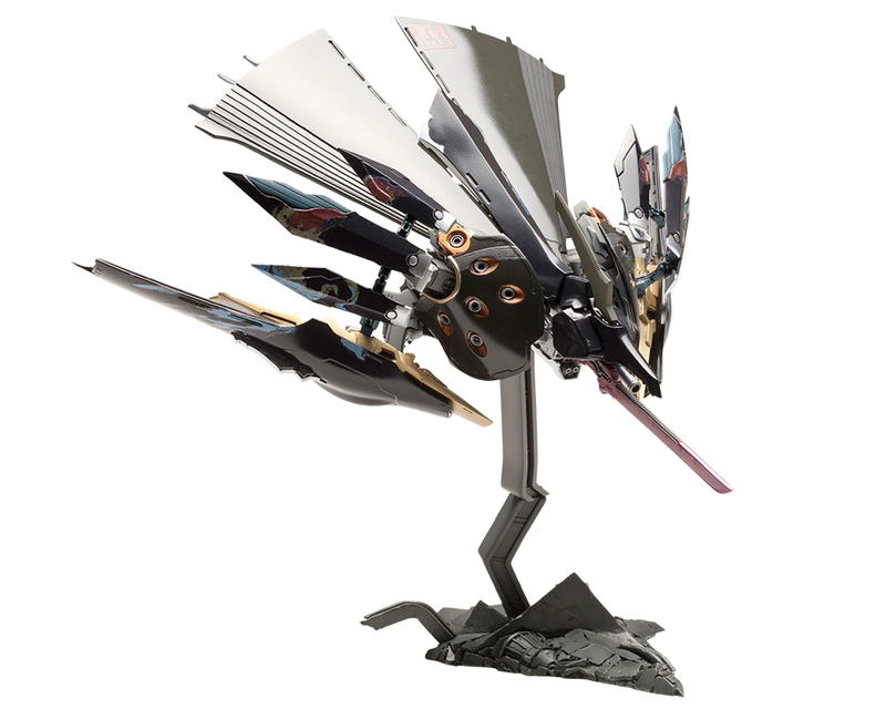 Ikaruga 1/144 Scale Model Kit: Hitekkai Ginkei [Black] (Re-run) image 1