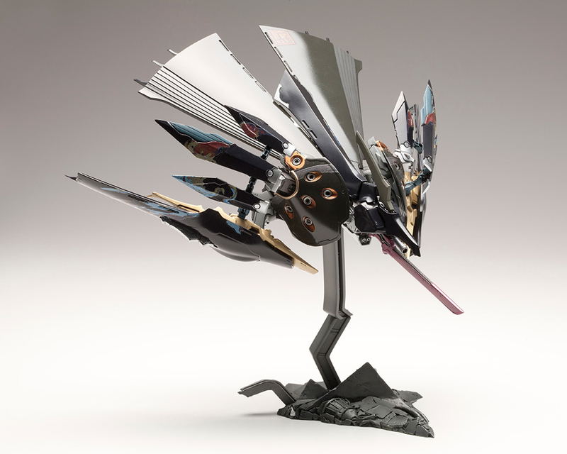 Ikaruga 1/144 Scale Model Kit: Hitekkai Ginkei [Black] (Re-run) image 2