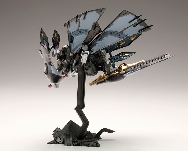 Ikaruga 1/144 Scale Model Kit: Hitekkai Ginkei [Black] (Re-run) image 3
