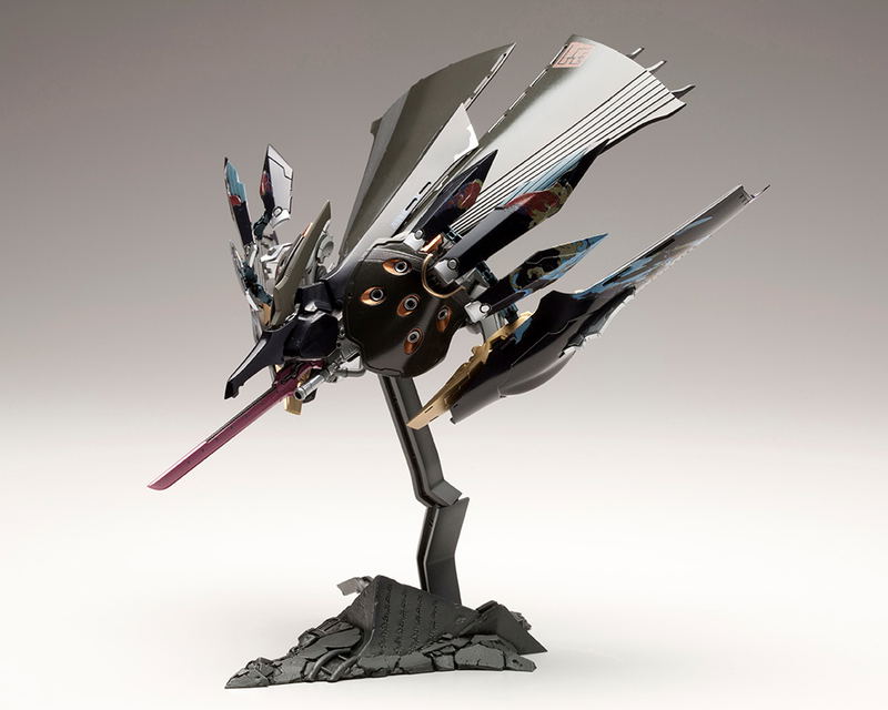 Ikaruga 1/144 Scale Model Kit: Hitekkai Ginkei [Black] (Re-run) image 5