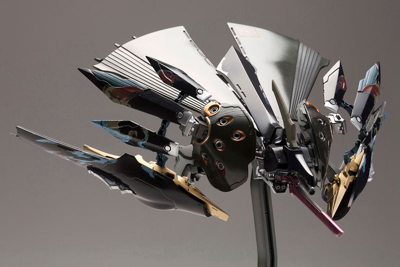 Ikaruga 1/144 Scale Model Kit: Hitekkai Ginkei [Black] (Re-run) image 6