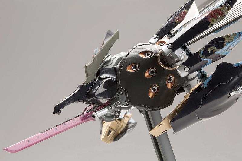 Ikaruga 1/144 Scale Model Kit: Hitekkai Ginkei [Black] (Re-run) image 8