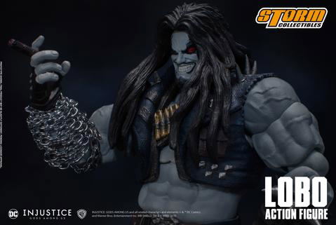 Injustice Gods Among Us Pre-Painted Action Figure: Lobo image 6