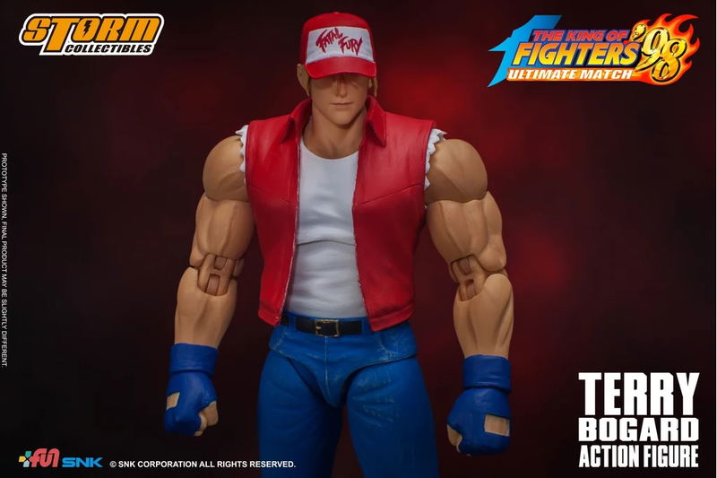 The King of Fighters '98 Ultimate Match 1/12 Scale Pre-Painted Action Figure: Terry Bogard image 1