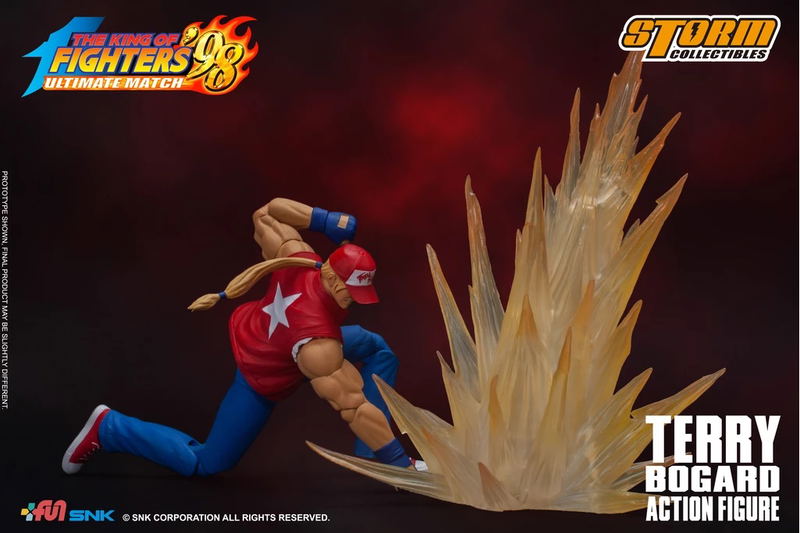 The King of Fighters '98 Ultimate Match 1/12 Scale Pre-Painted Action Figure: Terry Bogard image 2