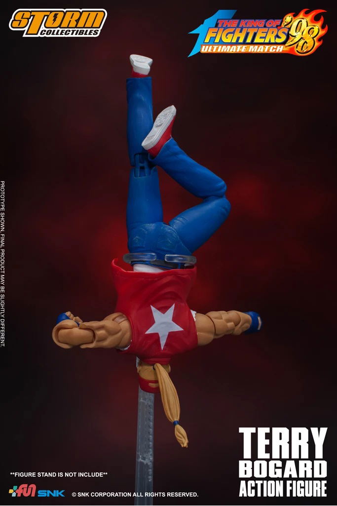 The King of Fighters '98 Ultimate Match 1/12 Scale Pre-Painted Action Figure: Terry Bogard image 4