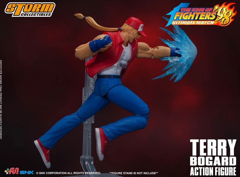 The King of Fighters '98 Ultimate Match 1/12 Scale Pre-Painted Action Figure: Terry Bogard image 6