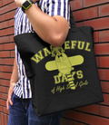 Wasteful Days Of High School Girls Large Tote Bag Black thumbnail 2