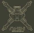 Armored Trooper Votoms - Round Mover 2way Backpack Moss thumbnail 2