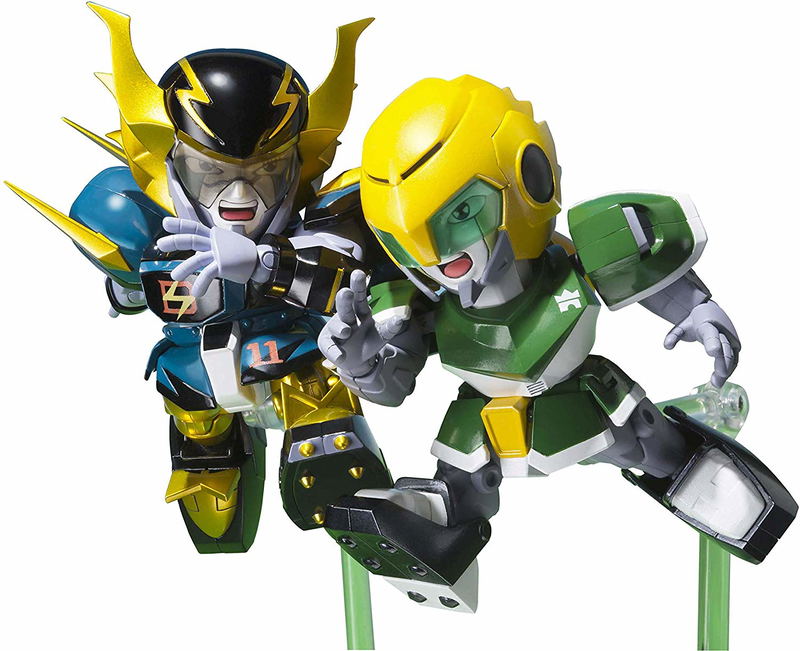 Chogokin Iron Leaguer: Mach Windy and Gold Foot image 1