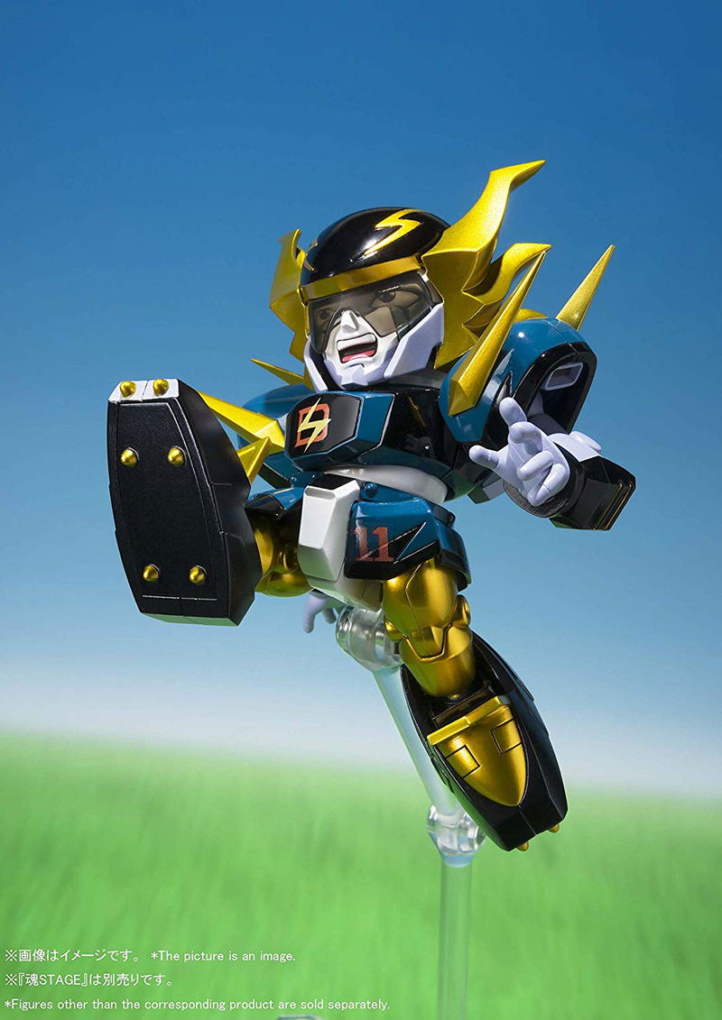 Chogokin Iron Leaguer: Mach Windy and Gold Foot image 10