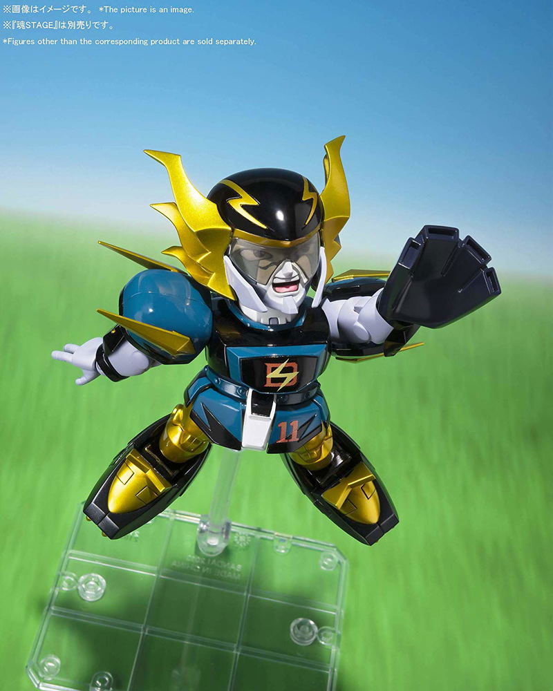 Chogokin Iron Leaguer: Mach Windy and Gold Foot image 11