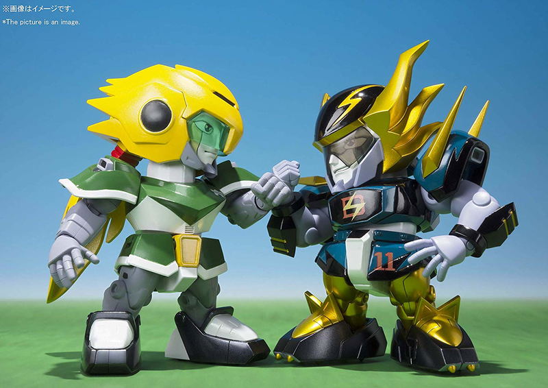 Chogokin Iron Leaguer: Mach Windy and Gold Foot image 14