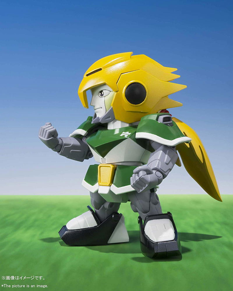 Chogokin Iron Leaguer: Mach Windy and Gold Foot image 3