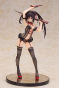 Date A Live 1/7 Scale Pre-Painted Figure: Kurumi Tokisaki Lingerie Ver. Black Color thumbnail 1