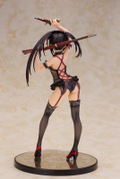 Date A Live 1/7 Scale Pre-Painted Figure: Kurumi Tokisaki Lingerie Ver. Black Color thumbnail 2