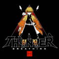 Demon Slayer: Kimetsu No Yaiba - Zenitsu Agatsuma T-shirt Black (S Size) thumbnail 2