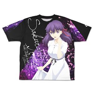 Fate/Stay Night: Heaven's Feel - Sakura Matou Double-sided Full Graphic T-shirt (L Size)