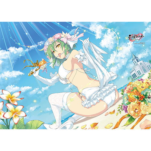 Shinobi Master Senran Kagura New Link B2 Wall Scroll: Hikage Wedding image 2