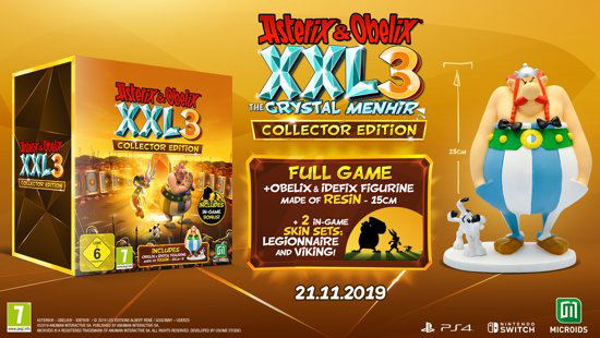 Asterix & Obelix XXL 3: The Crystal Menhir [Collector's Edition] image 1
