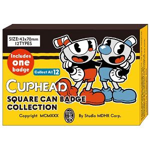 Cuphead Square Can Badge Collection (Set of 12 pieces)