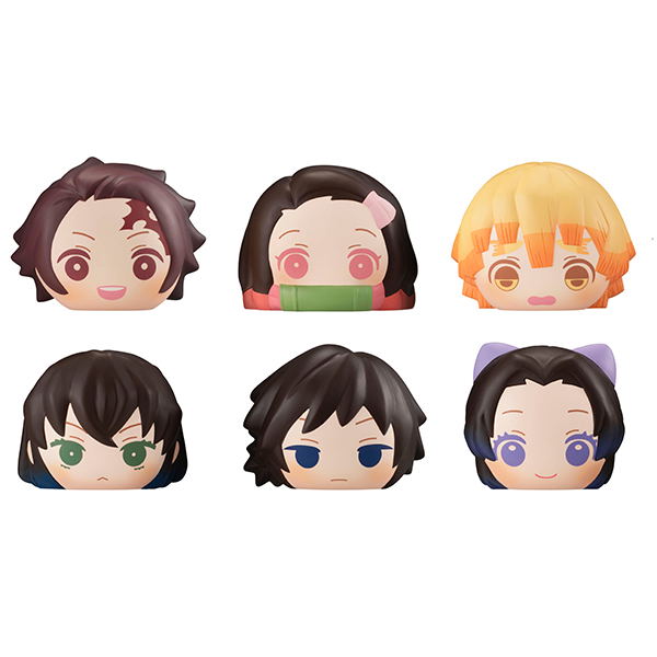 Fukafuka Squeeze Bread Demon Slayer: Kimetsu no Yaiba (Set of 6 pieces) image 1