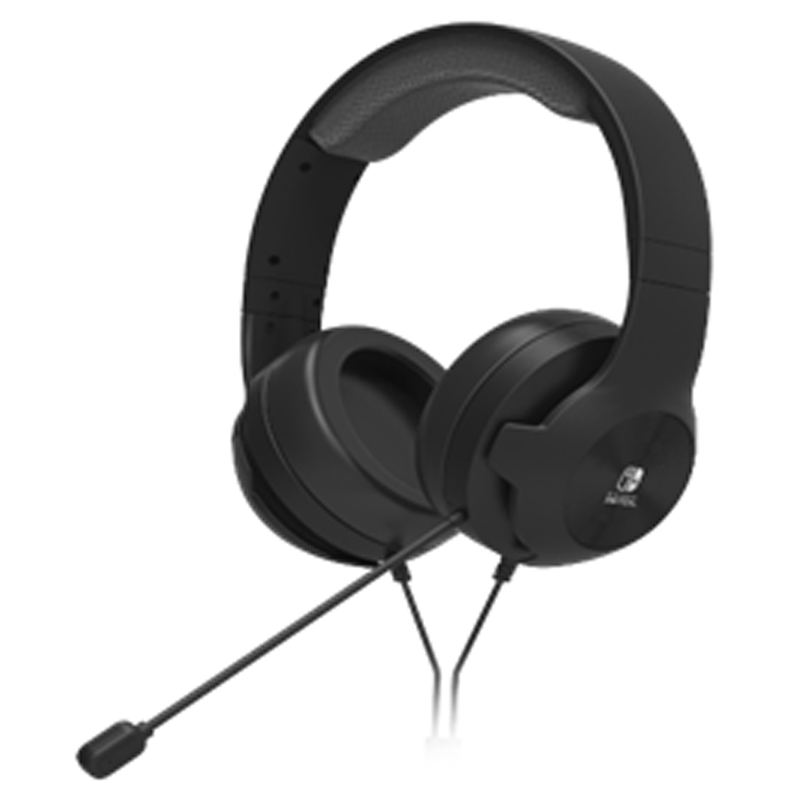 Hori Gaming Headset for Nintendo Switch/Switch Lite (Black) image 1
