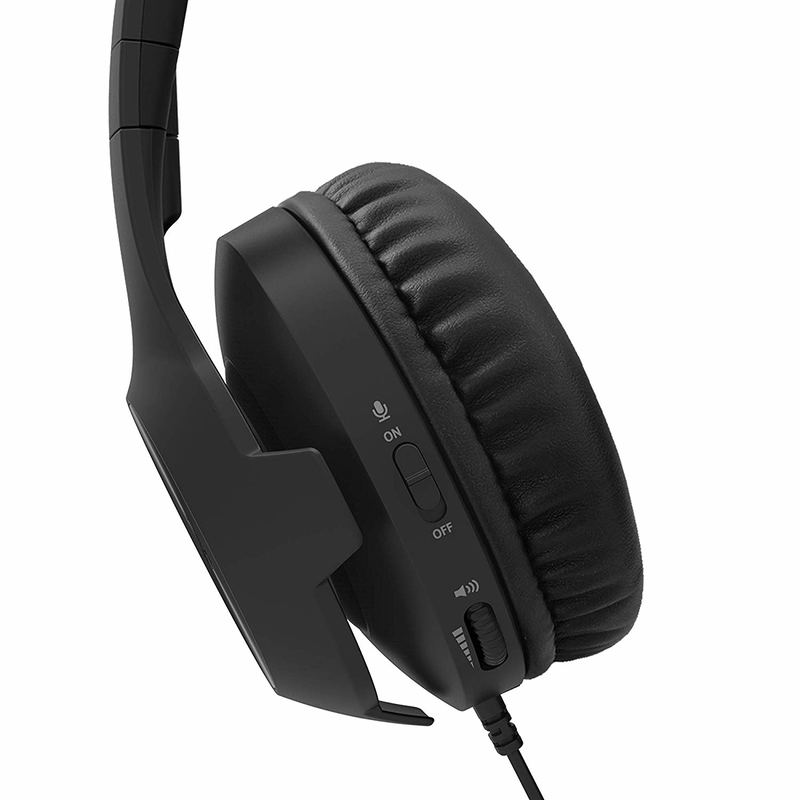 Hori Gaming Headset for Nintendo Switch/Switch Lite (Black) image 5