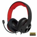 Hori Gaming Headset for Nintendo Switch/Switch Lite (Black/Red) thumbnail 2