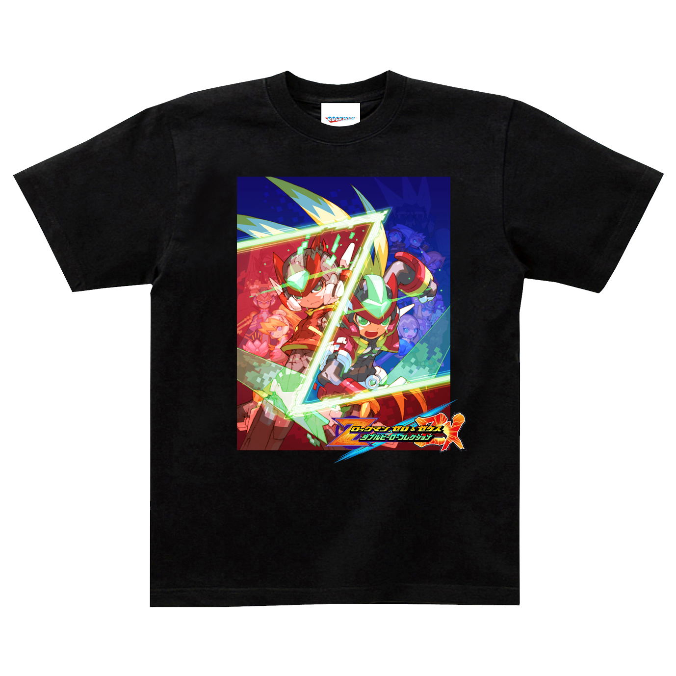 Mega Man Zero And ZX Double Hero Collection T-shirt (XL Size)