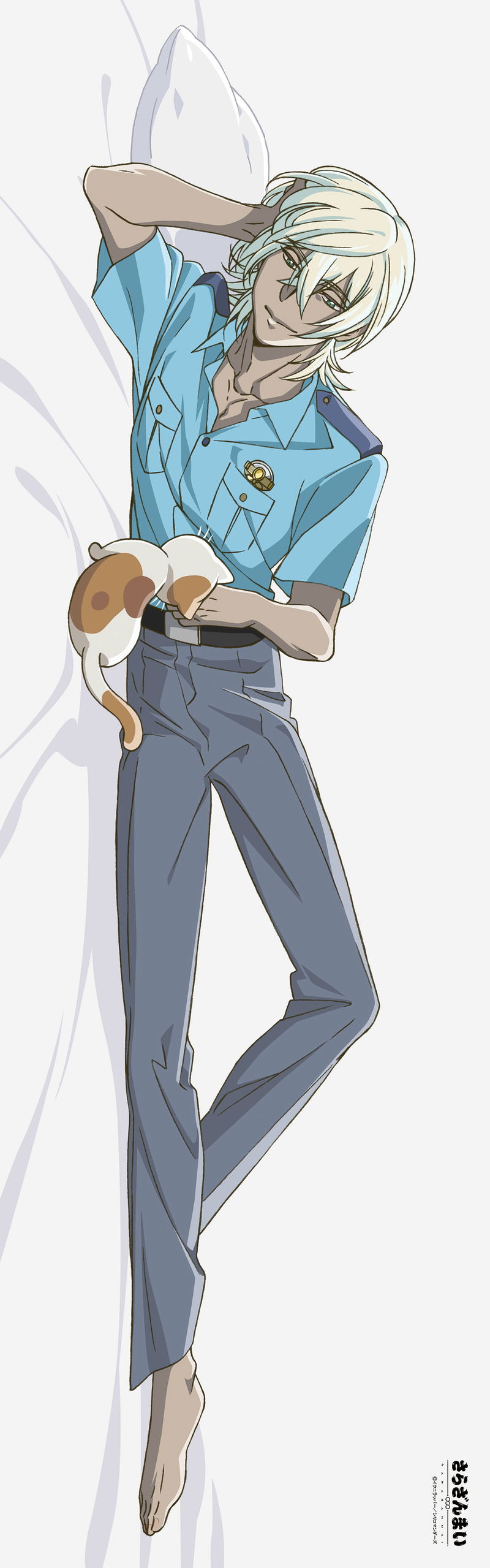 Sarazanmai Original Illustration Premium Dakimakura Cover: Reo Niiboshi image 2