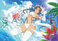 Shinobi Master Senran Kagura New Link B2 Wall Scroll: Homura Wedding thumbnail 3