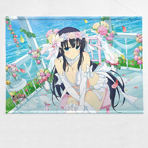 Shinobi Master Senran Kagura New Link B2 Wall Scroll: Ikaruga Wedding image 1