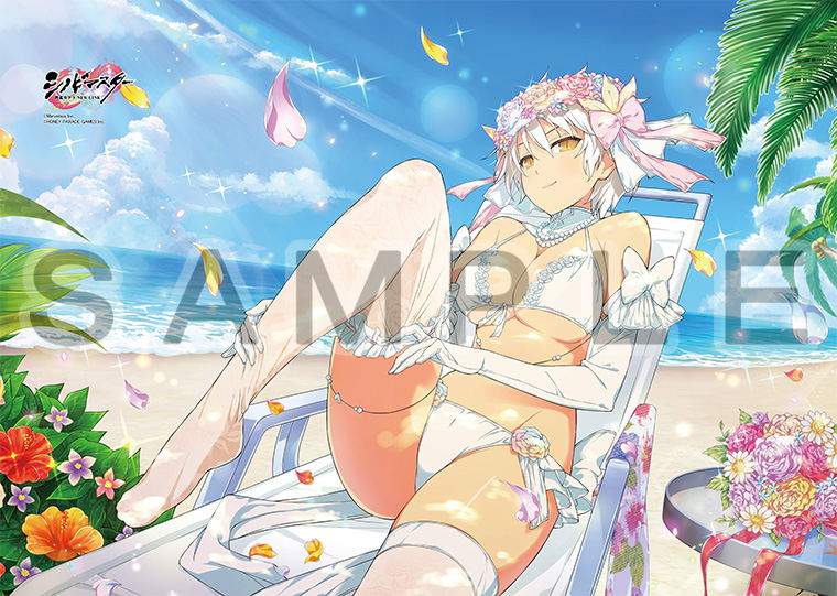 Shinobi Master Senran Kagura New Link B2 Wall Scroll: Miyabi Wedding image 3