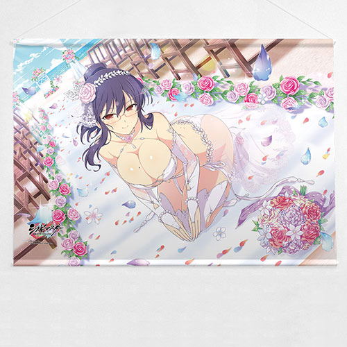 Shinobi Master Senran Kagura New Link B2 Wall Scroll: Rin Wedding image 1