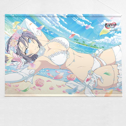 Shinobi Master Senran Kagura New Link B2 Wall Scroll: Yumi Wedding image 1