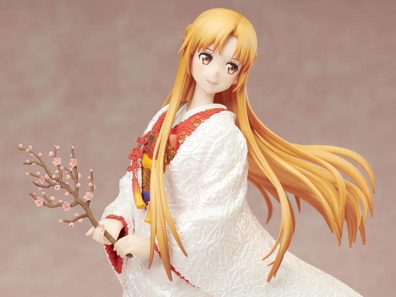 Sword Art Online -Alicization- 1/7 Scale Pre-Painted Figure: Asuna -Shiromuku- image 6
