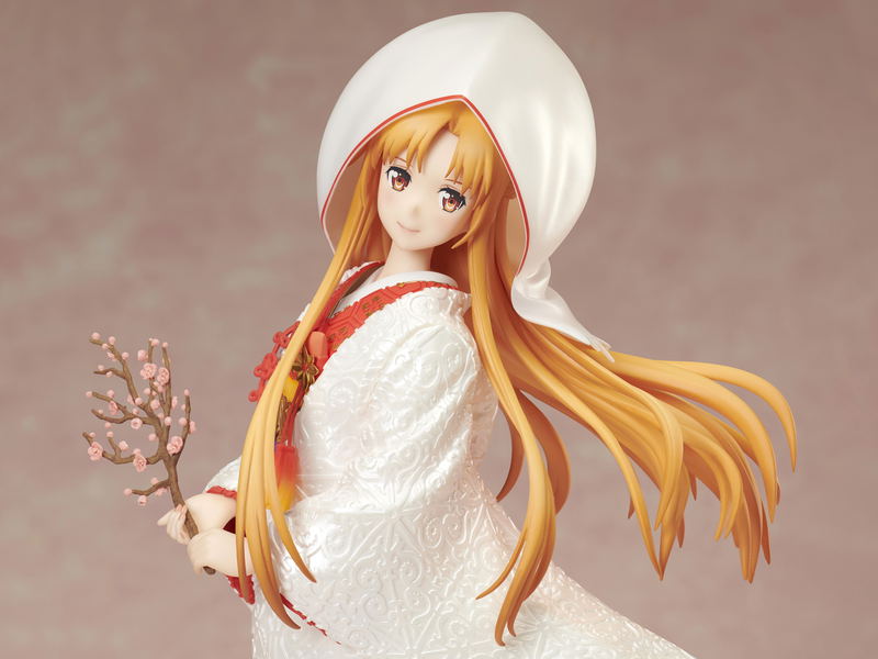 Sword Art Online -Alicization- 1/7 Scale Pre-Painted Figure: Asuna -Shiromuku- image 7