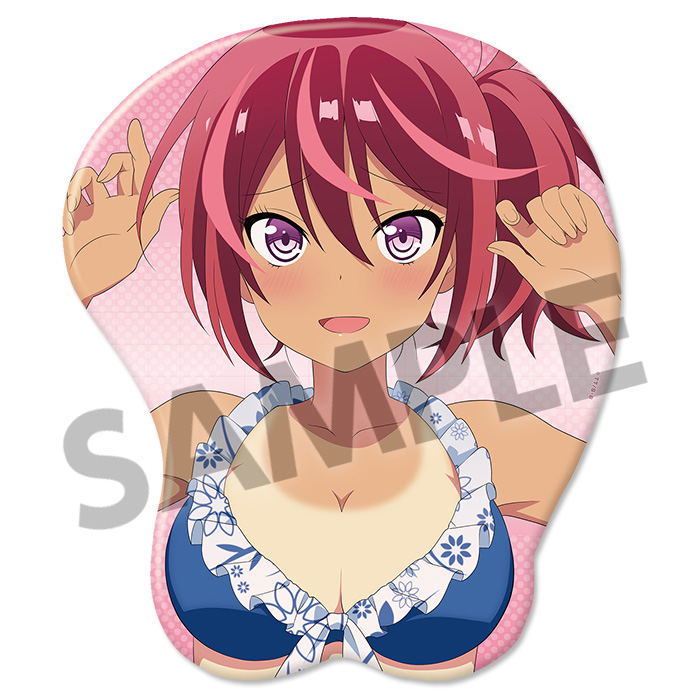 We Never Learn! Oppai Mouse Pad: Uruka Takemoto image 1