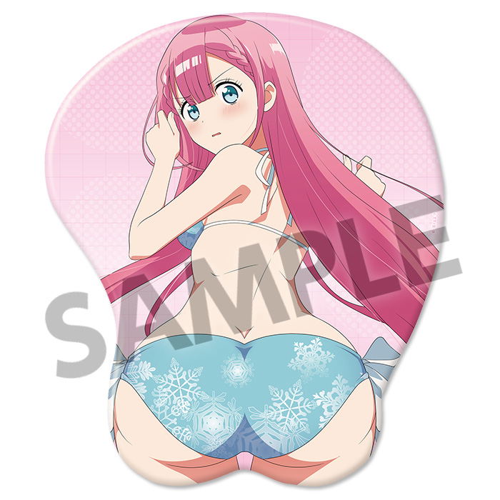 We Never Learn! Oshiri Mouse Pad: Mafuyu Kirisu image 1