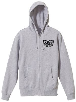 Re:Zero - Starting Life In Another World - Twin Sisters Rem And Ram Zippered Hoodie Mix Gray (L Size)
